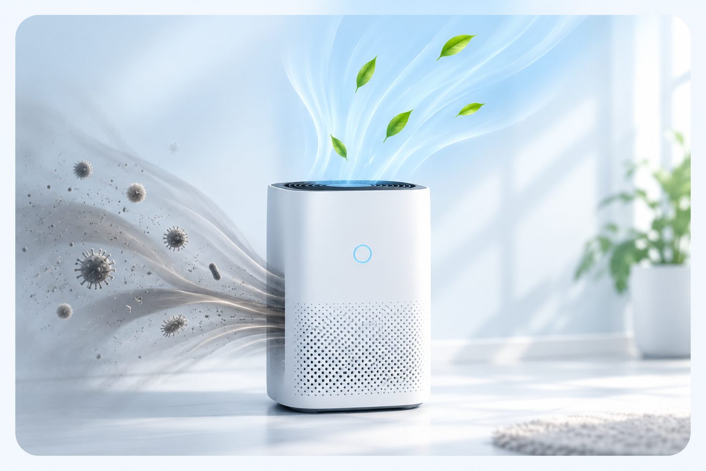 Aer curat, fără bacterii și praf, după igienizare